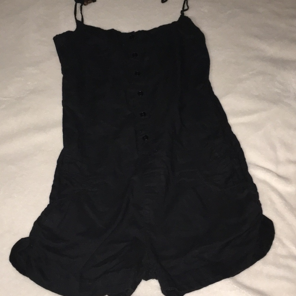 Plain Black Jumpsuit